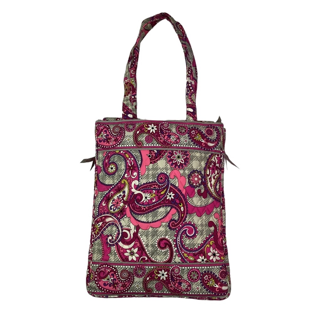 Vera Bradley Laptop Computer Carry Bag Zippered Pink